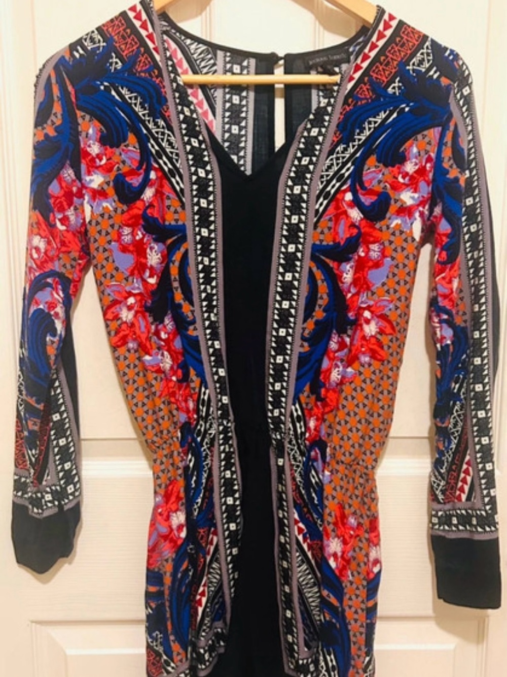 Jealous Tomato Black Multicolor Patterned Romper